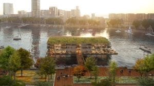 Floating Office Rotterdam oficina flotante Copyright Atchain