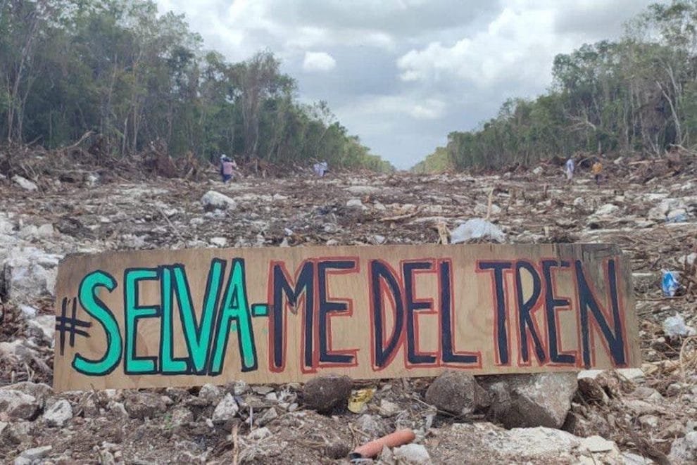 Artistas se unen a campaña contra el tren Maya 10 Tren Maya
