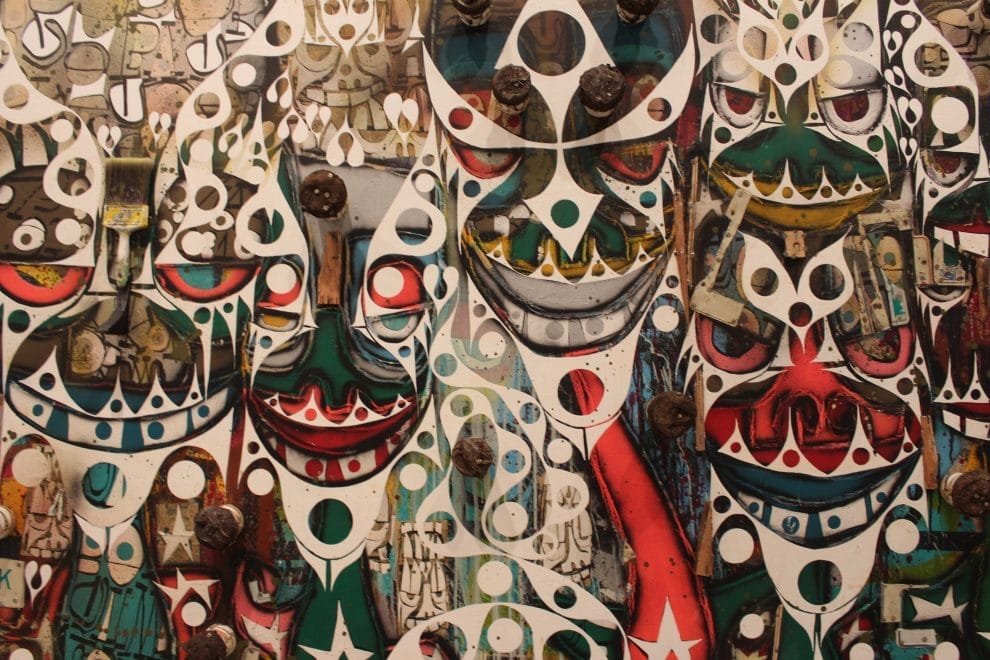 Se presenta en Málaga la primera exposición individual en Europa del artista Phil Frost 10 IMG 6251