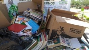 campana de reciclaje de libros y cuadernos 15385