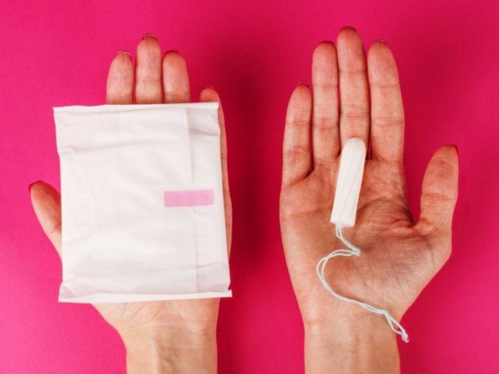 productos de higiene menstrual