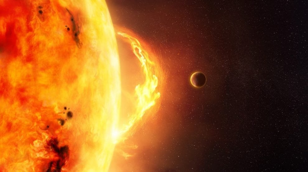 que es una tormenta solar canibal