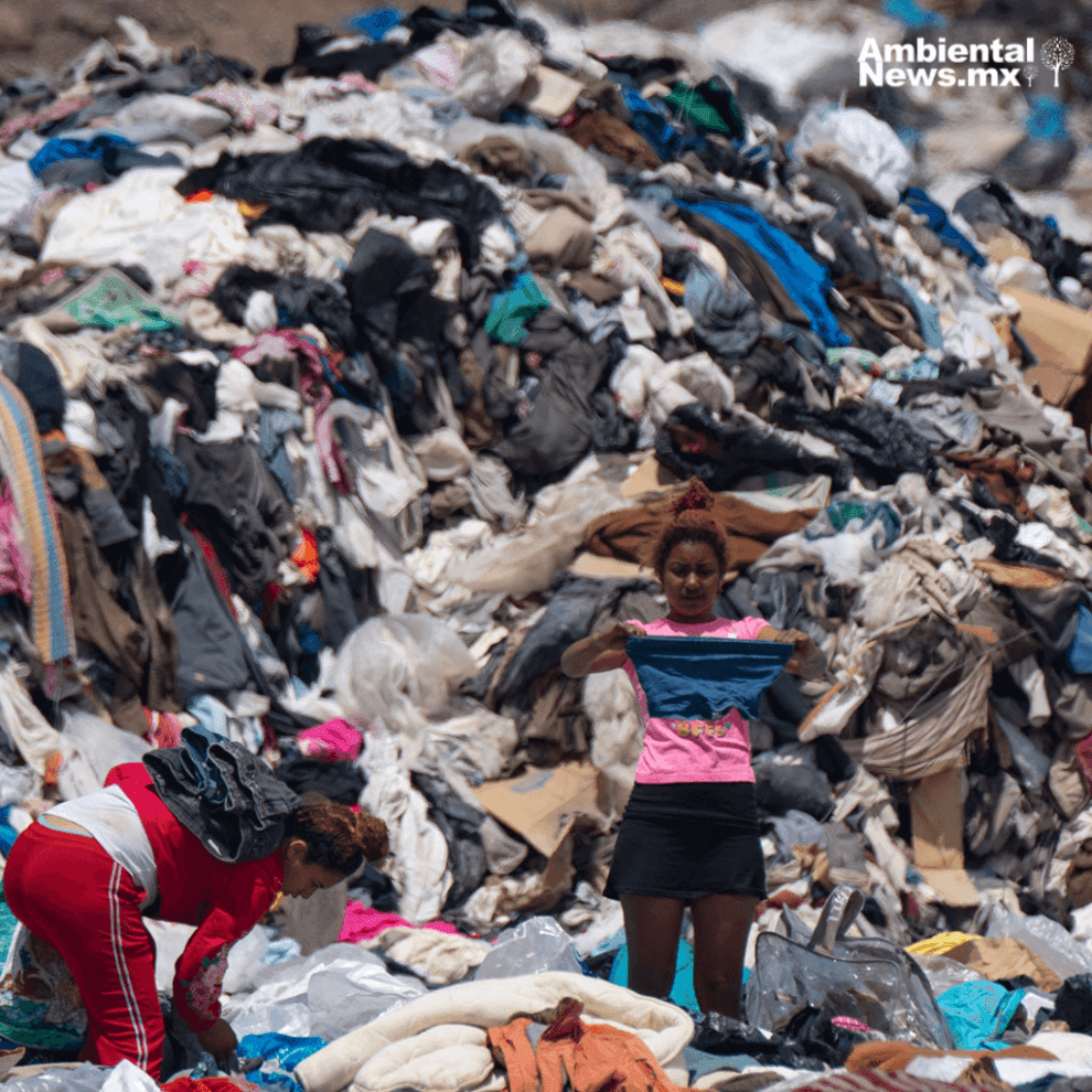 Basurero de ropa en el desierto de Chile 10 ropa