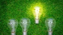 eficiencia energtica bombilla verde