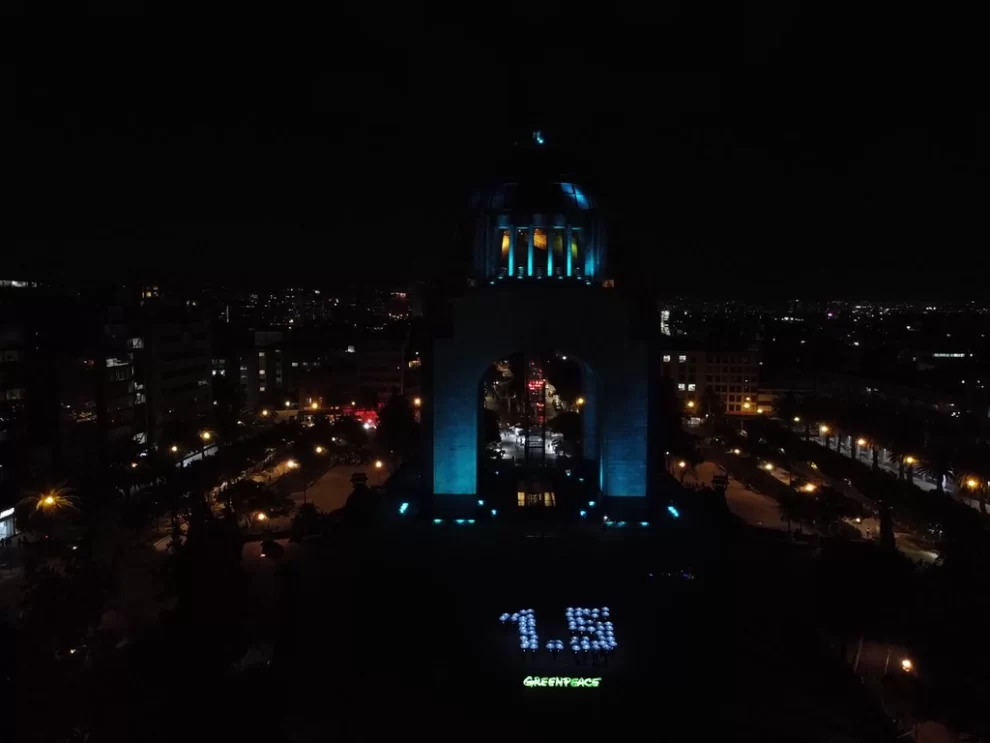 Greenpeace proyecta mensaje por temperatura global 10 e5e8babd image 1024x768 1