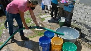 Falta de agua puede prolongarse en zonas mas lejanas de Nezahualcoyotl