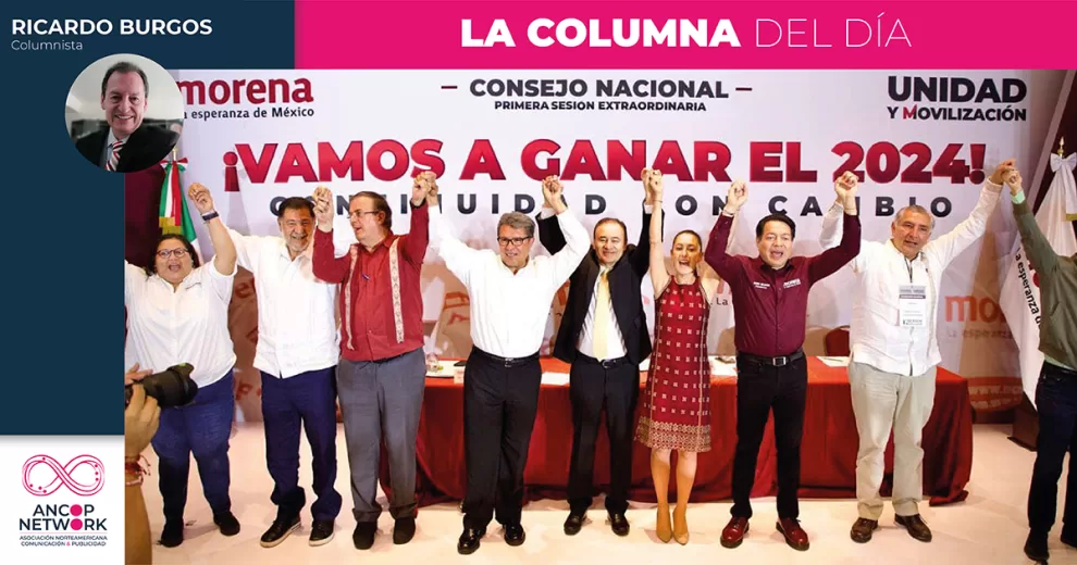 Colgada con alfileres la “unidad” en Morena 10 Columna Ricardo Burgos 2