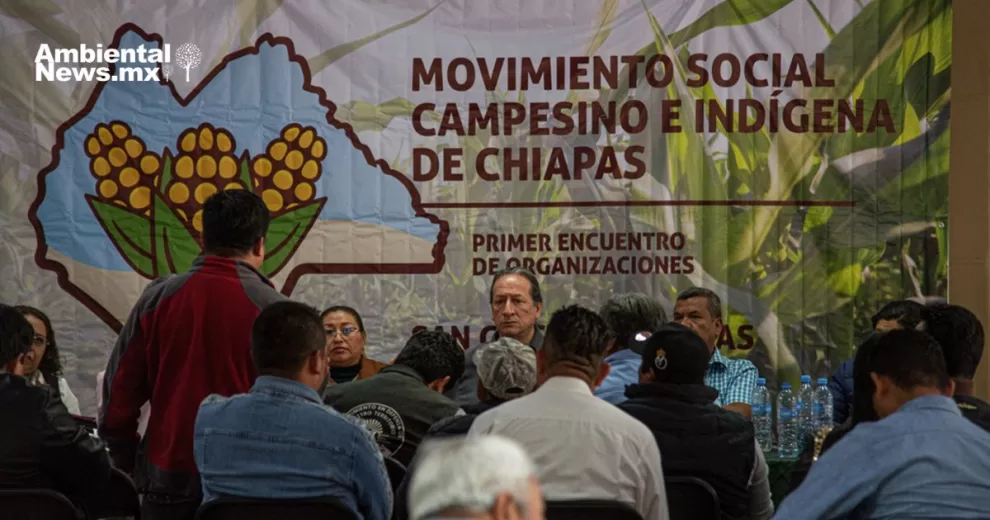 ANWEB Encuentro de organizaciones campesinas e indigenas de Chiapas aborda inseguridad y cambio climatico