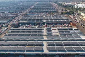 ANWEB La Central de Abasto de CDMX estrena la planta fotovoltaica mas grande del mundo en un mercado publico
