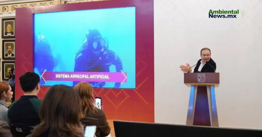 ANWEB Presentan el Sistema Arrecifal Artificial Sonorense para fomentar el turismo sustentable