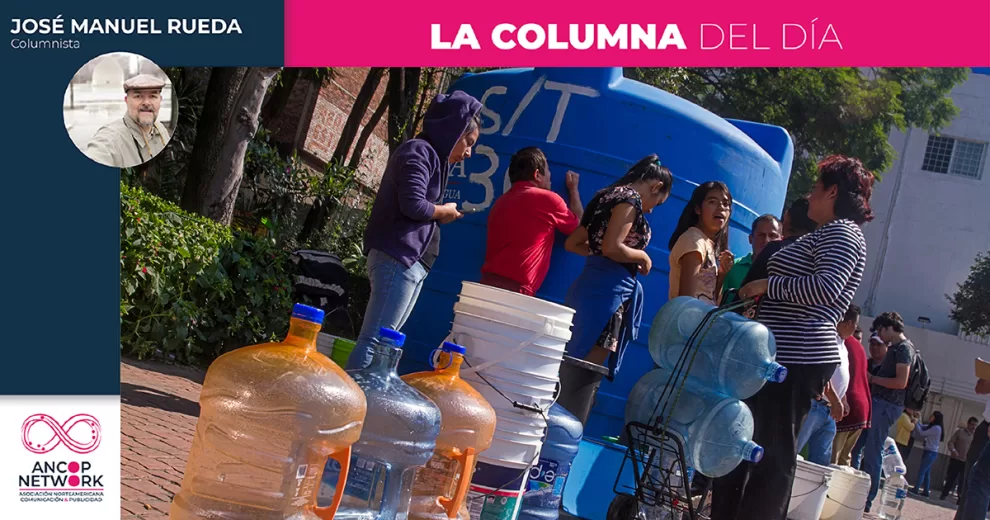 El agua y sus incongruencias humanas 10 Columna Jose Manuel Rueda