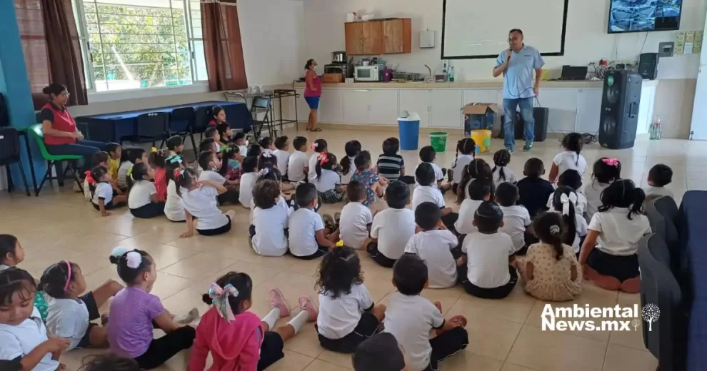ANWEB El Ayuntamiento de Progreso Yucatan promueve la educacion ambiental desde la infancia