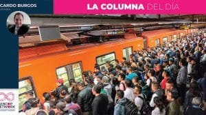 El metro, un caos en tiempos de lluvia, en vacaciones y siempre