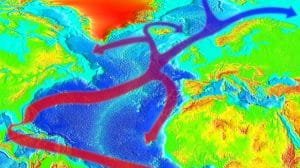 Alerta Científica: enfriamiento de Europa el posible colapso de la Corriente del Golfo