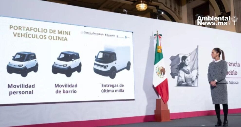 México lanza «Olinia», la primera armadora de autos eléctricos nacionales