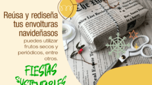 Gobierno promueve manejo responsable de residuos durante las festividades decembrinas