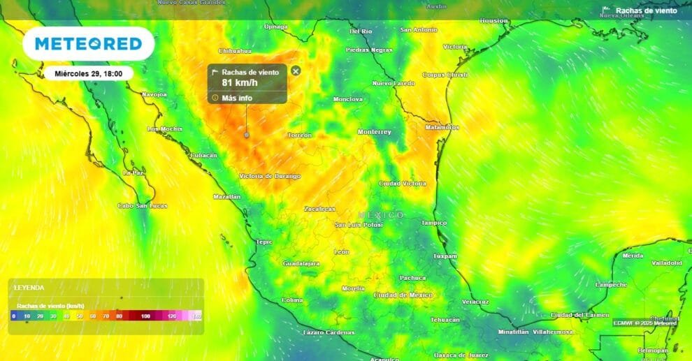 Fuertes vientos mejoran calidad del aire en México, pero elevan riesgos