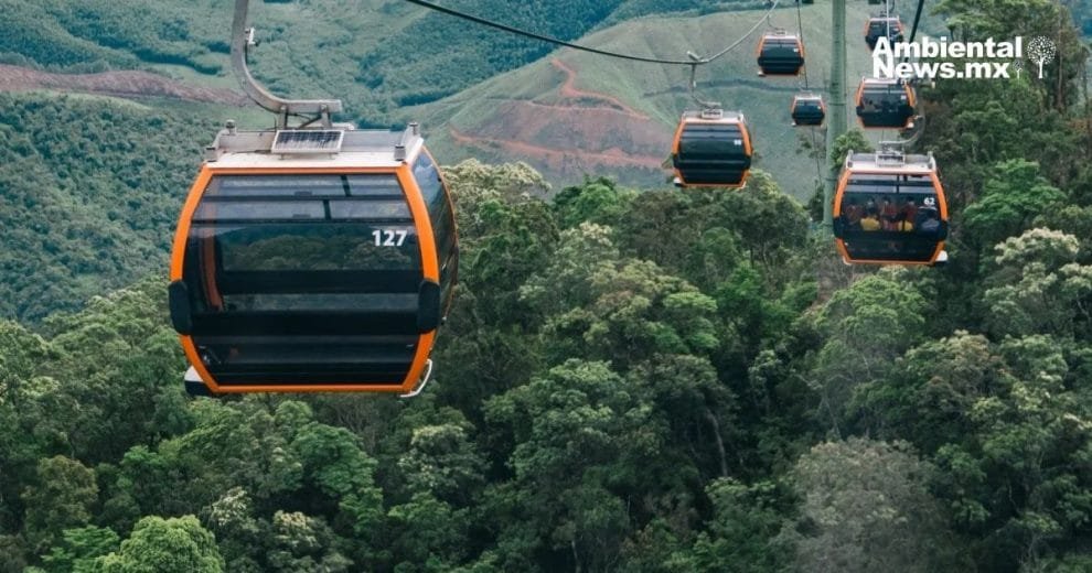 Teleférico de Morelia: una obra sostenible que respeta el medio ambiente