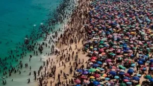 Río de Janeiro registra temperatura récord de 44 grados, la más alta en una década