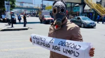 Protestas por mala calidad del aire en Monterrey