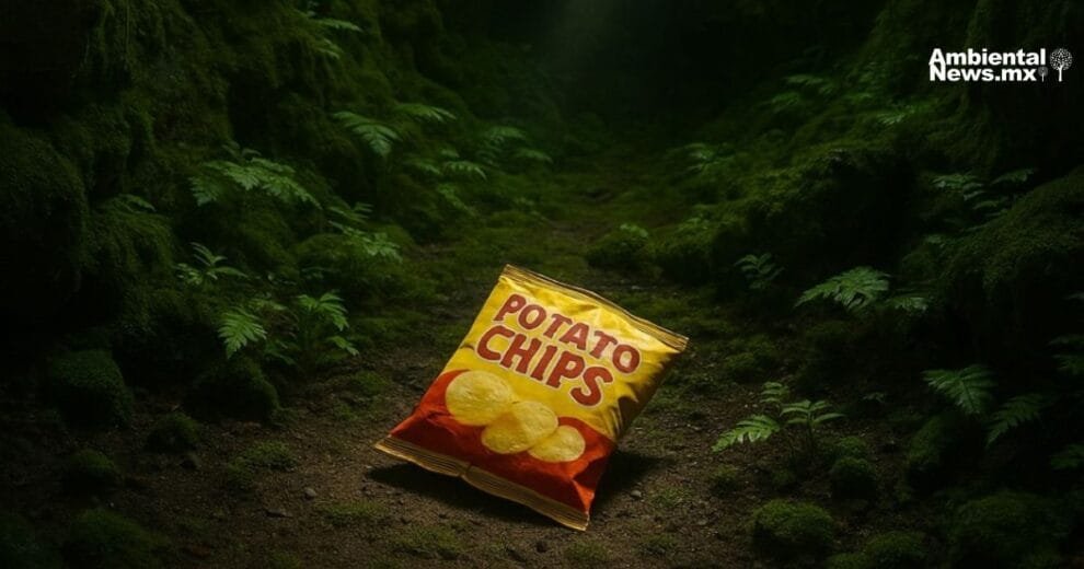 AN WEB Una bolsa de papas fritas Enormes consecuencias en el ecosistema