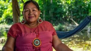 Activista indígena peruana