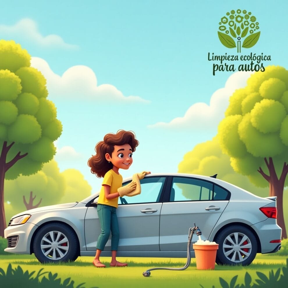 Limpieza ecológica para autos