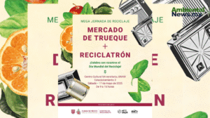 La Ciudad de Mexico celebra el reciclaje con una mega jornada inedita en la UNAM