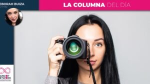 tomando foto