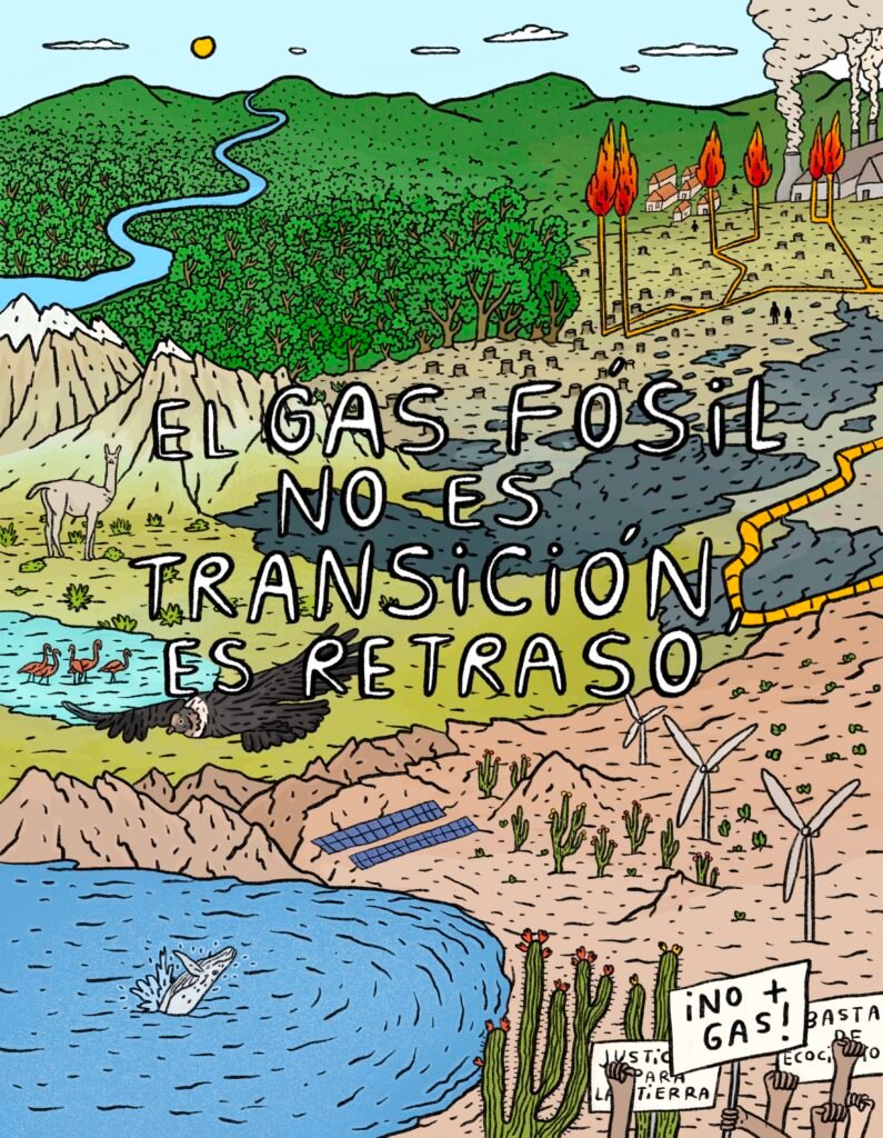 “El gas no es transición, es retraso”: la movilización digital que denuncia su impacto real 11 gas