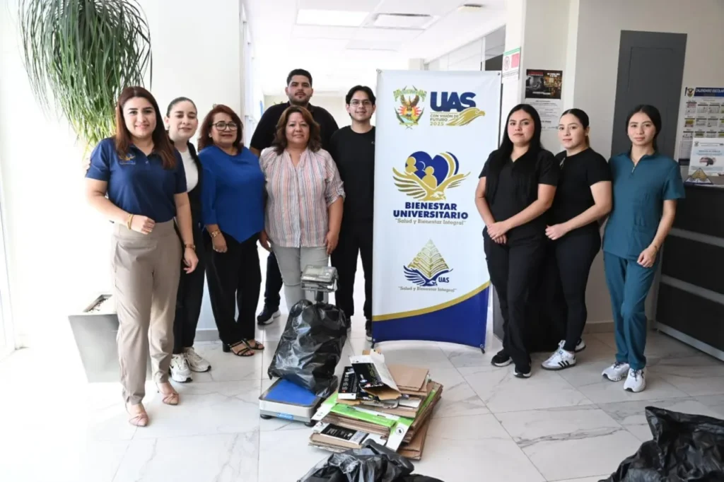 Universidad Autónoma de Sinaloa fortalece acciones de reciclaje con el Reto Mejora 10 reciclaje