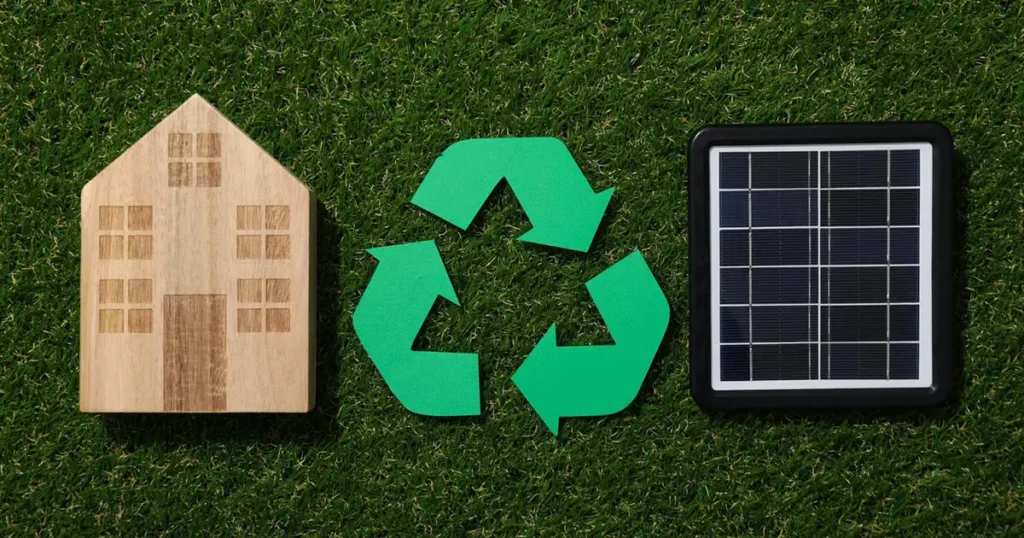 Baterías recicladas y solares