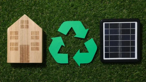 Baterías recicladas y solares