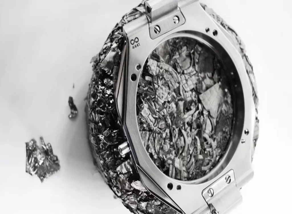 El primer acero reciclado con energía solar revoluciona la relojería en Suiza 10 acero reciclado