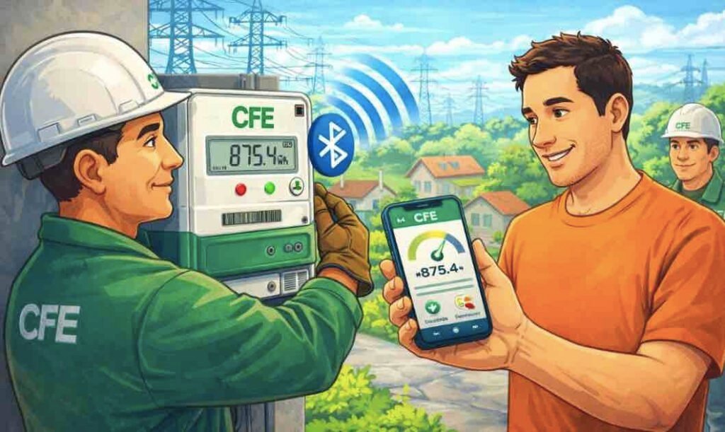 CFE desarrolla nuevos medidores de luz con Bluetooth 10 cfe