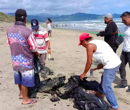 fuga de crudo en México