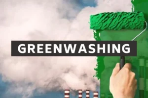 Pintura verde oculta contaminación industrial-greenwashing