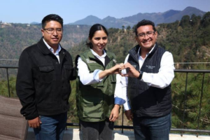 El diputado Pável Gaspar Ramírez encabezó una jornada de reforestación en Chignahuapan, donde se plantaron más de mil 500 árboles