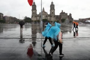 lluvia en la cdmx