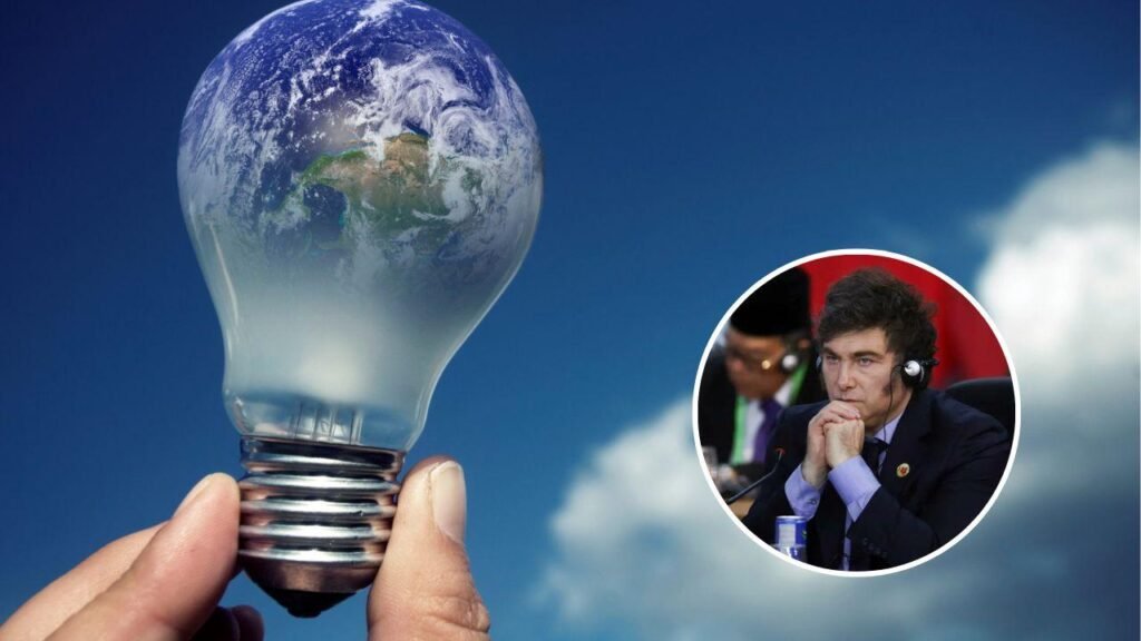 milei ahorro energia emisiones