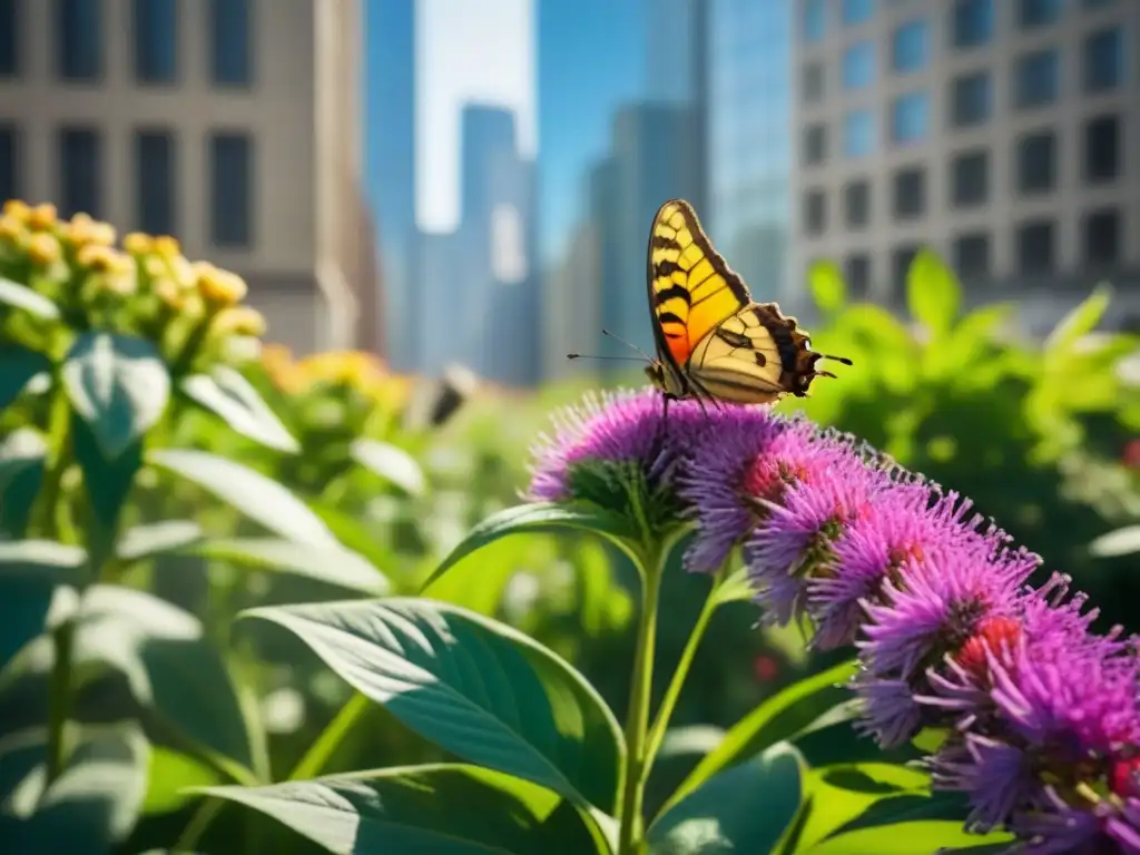 Biodiversidad Urbana: la ciudad con la naturaleza 10 rincon urbano bullicioso vibrante