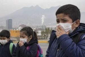 contaminación y salud de los niños de monterrey