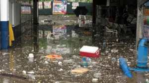 tiren basura