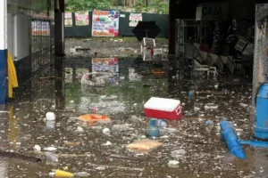 tiren basura